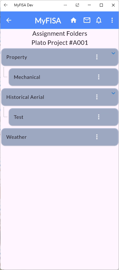 Nested Directory Folders Structure